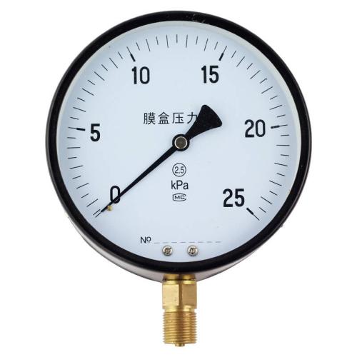YE-100、150膜盒壓力表